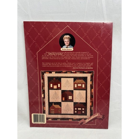 Quilting from Heartland 500 Series Quilts Sharlene Jorgenson Sewing Pattern Book - Picture 2 of 6